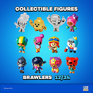 BRAWL STARS S1 FIGURES - 12 IEPAKOJUMS DELUXE KASTE VER.B