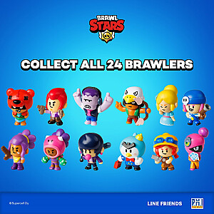 BRAWL STARS S1 FIGURES - 12 IEPAKOJUMS DELUXE KASTE VER.B