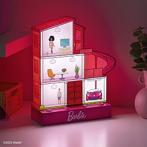 Paladone Barbie Dreamhouse gaisma ar uzlīmēm Ambiance apgaismojums