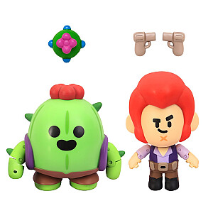 BRAWL STARS S1 VEIKSMO FIGŪROS 11cm - 2 PAKUOTĖ VER.A