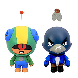 BRAWL STARS S1 VEIKSMO FIGŪROS 11cm - 2 PAKUOTĖ VER.B