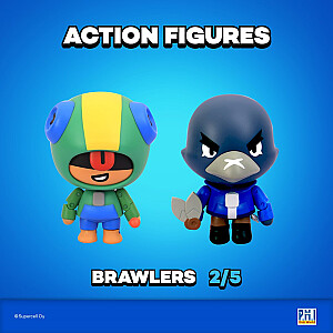 BRAWL STARS S1 VEIKSMO FIGŪROS 11cm - 2 PAKUOTĖ VER.B