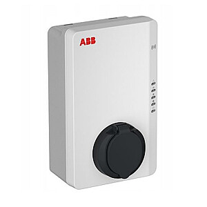 ABB Terra 11kW W11-T-R-0 įkrovimo stotis su sieniniu lizdu