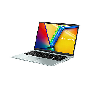 ASUS Vivobook Go 15 E1504GA-WS34 klēpjdators Intel Core i3 N-sērija i3-N305 39.6 cm (15.6") Full HD 8 GB DDR4-SDRAM 256 GB SSD Wi-Fi 5 (802.11ac) Windows 11 Home S režīmā Zaļš, Pelēks Jauns Pārpakots/Pārpakots