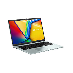 ASUS Vivobook Go 15 E1504GA-WS34 nešiojamas kompiuteris Intel Core i3 N-serijos i3-N305 39,6 cm (15,6") Full HD 8 GB DDR4-SDRAM 256 GB SSD Wi-Fi 5 (802.11ac) Windows 11 Home S režimu Žalia, Pilka Naujas Pakuotėje/Perpakotas