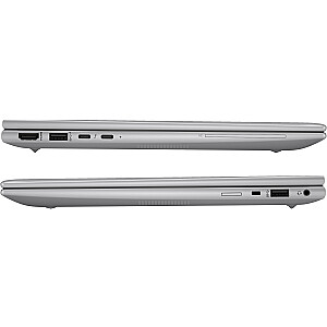 HP ZBook Firefly G10 Intel® Core™ i7 i7-1355U Мобильная рабочая станция 35.6 см (14") WUXGA 16 ГБ DDR5-SDRAM 1 ТБ SSD NVIDIA RTX A500 Wi-Fi 6E (802.11ax) Windows 11 Pro Серебристый