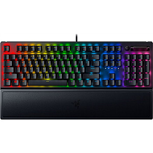 Механическая игровая клавиатура Razer BlackWidow V3, светодиодная RGB-подсветка, США, проводная, черная