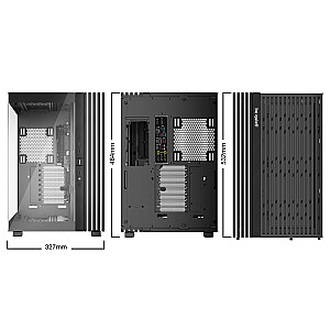 be quiet! LIGHT BASE 900 DX Juodas Pilnas Bokštas