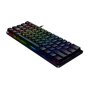 Razer Huntsman Mini 60%, Игровая клавиатура, оптико-механическая, русская, черная, проводная