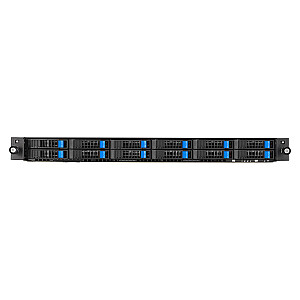 ASUS RS700A-E12-RS12U Socket SP5 Rack (1U) Черный, Сталь