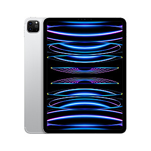 Apple iPad Pro 5G Apple M LTE 2 TB 27.9 cm (11") 16 GB Wi-Fi 6E (802.11ax) iPadOS 16 Sudrabs