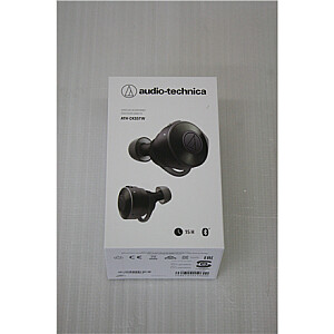 SALE OUT. Audio Technica ATH-CKS5TW Headphones, In-Ear, Wireless, Microphone, Black Audio Technica Headphones ATH-CKS5TWBK  Dynamic Headphones, In-ear, USED REFURBISHED, Warranty 3 month(s), Wireless, Black