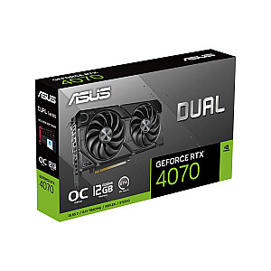 ASUS DUAL-RTX4070-O12GD6-EVO NVIDIA GeForce RTX 4070 12 ГБ GDDR6