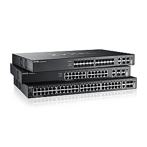 L3 piekļuves punkts 24 porti PoE, 10GbE RJ-45, 4 porti 10GbE SFP+ XGS2220-30HP-EU0101F