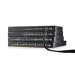 L3 piekļuves punkts 24 porti PoE, 10GbE RJ-45, 4 porti 10GbE SFP+ XGS2220-30HP-EU0101F