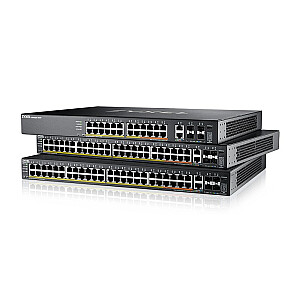 L3 piekļuves punkts 24 porti PoE, 10GbE RJ-45, 4 porti 10GbE SFP+ XGS2220-30HP-EU0101F