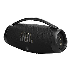 JBL Portatīvais stereo skaļrunis Boombox 3 WIFI melns Schwarz (JBLBB3WIFIBLKEP)