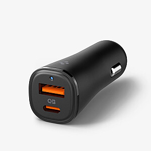 SPIGEN EV482 ARCSTATION ESSENTIAL AUTO LĀDĒTĀJS 48W MELNS