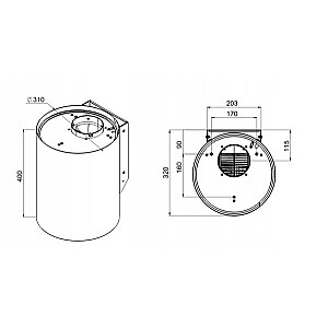 MAAN ELBA MINI WPB 431 SATIN HOOD