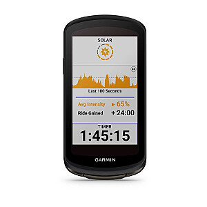 Garmin Edge 1040 Solar 8.89 cm (3.5") Bezvadu velosipēdu dators Melns