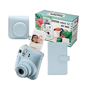 Instax Mini 12 большой комплект синий