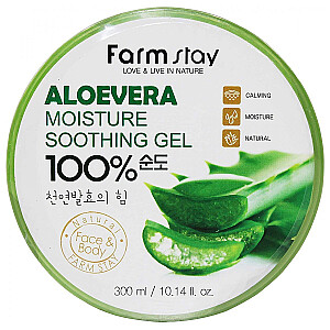 FARMSTAY Aloevera mitrinošs nomierinošs gēls korejiešu alvejas gēls 300ml