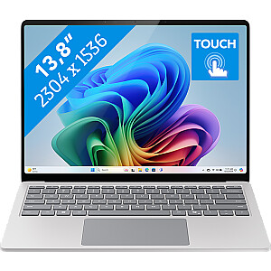 Microsoft Surface Laptop (Copilot+ PC) - Snapdragon X Elite | 13.8" | Touch | 16GB | 512GB | W11H | Platina