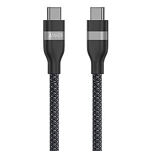 Anker A82E2 USB kabelis 0.9 m USB C melns