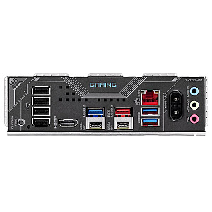 GIGABYTE X870 GAMING WIFI6 mātesplate - atbalsta AMD Ryzen 9000 CPU, 8+2+2 fāzes VRM, līdz 8000MHz DDR5 (OC), 1xPCIe 5.0 + 2xPCIe 4.0, Wi-Fi 6, 2.5GbE LAN, USB 4