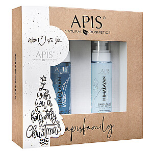 APIS SET Kalėdinis rinkinys Himalajų micelinis veido valymo putos 150ml + drėkinantis Milky Booster 100ml