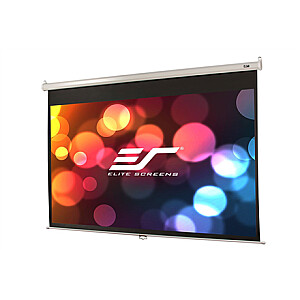 Elite Screens Manual Series M106XWH Diagonal 106 ", 16:9, Viewable screen width (W) 235 cm, White