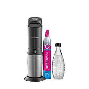 SodaStream Soda Maker Crystal 3 0 Promopack QC черный Schwarz включая 3 стеклянные бутылки (1016413490)