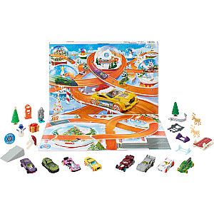 Адвент-календарь Mattel Hot Wheels Advent calendar 2024 (HTG00)