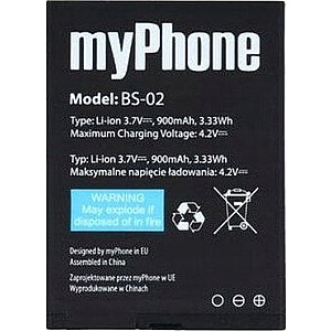 Akumulators myPhone 1075 / HALO 2 900 mAh BS-02