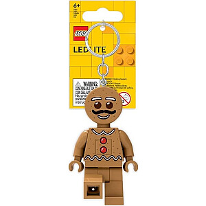 LEGO atslēgu piekariņš LEGO Classic KE182 atslēgu piekariņš ar lukturīti Piparkūku cilvēks