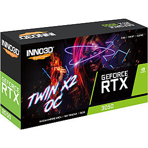 Inno3D GeForce RTX 3050 Twin X2 OC NVIDIA 8 ГБ GDDR6