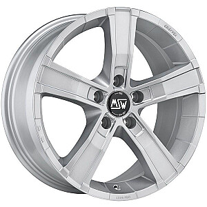 MSW Sahara 5 Full Silver 8x18 5x112 ET45 CB75,0 R12 950 кг W8506020109 MSW