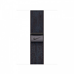 Nike sporto juosta juoda/mėlyna 40 mm dėklo