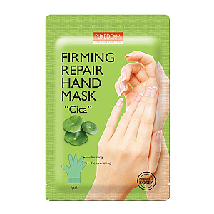 PUREDERM Firming Repair Hand Mask stingrājoša un atjaunojoša roku maska cimdu veidā Cica