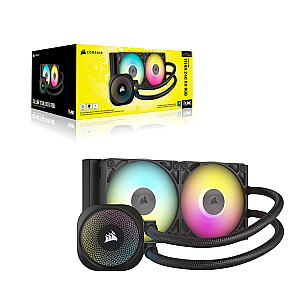 Corsair iCUE LINK TITAN RX RGB procesorius viskas viename skysčio aušintuvas 12 cm Juodas 1 vnt.