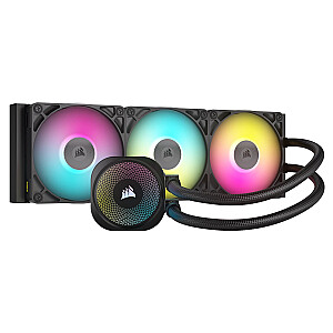 Corsair iCUE LINK TITAN RX RGB procesors visu vienā šķidruma dzesētājs 12 cm melns 1 gab.