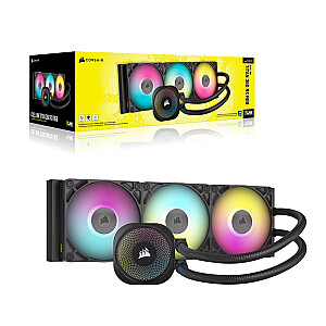 Corsair iCUE LINK TITAN RX RGB procesors visu vienā šķidruma dzesētājs 12 cm melns 1 gab.