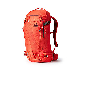 Gregory Targhee 32 slidinėjimo kuprinė - Lava Red (L)