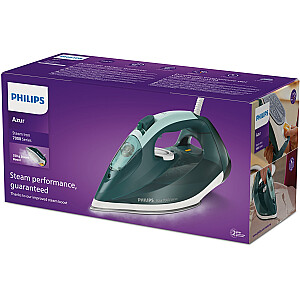 Philips 7000 sērijas DST7031/70 gludeklis Tvaika gludeklis SteamGlide Plus pamatne 2800 W Zaļa, piparmētru krāsa