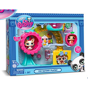 LITTLEST PET SHOP Rotaļu komplekts Fun Factory Playground