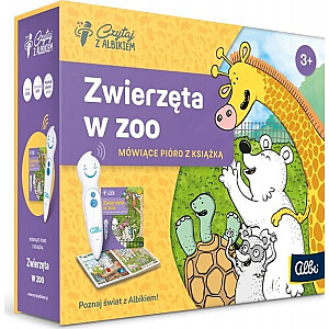 Albi Read with Albik - Zoo dzīvnieki komplekts 3+