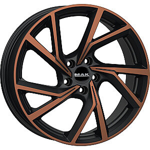 MAK Kassel Black & Bronze 7,5x18 5x114.3 ET48 CB76,0 60° 800 кг F7580KABB48F3 MAK