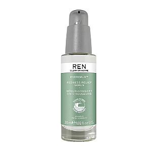 REN Evercalm Redness Relief Serum serums sejai pret apsārtumu 30ml