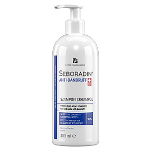 SEBORADIN Anti-Dandruff šampūnas priešpleiskaninis 400ml