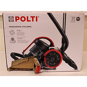 SALE OUT. Polti PBEU0105 Forzaspira C110_PLUS Vacuum cleaner, Bagless, Power 800 W, Dust container 2 L, Working radius 8 m, Black/Red | Polti | Vacuum cleaner | PBEU0105 Forzaspira C110_Plus | Bagless | Power 800 W | Dust capacity 2 L | Black/Red | 